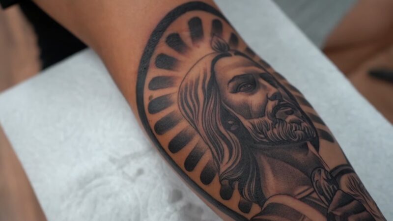 Classic Portrait - San Jude Tadeo Tattoos