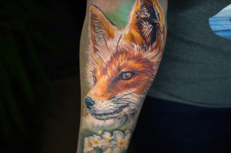 Fox tattoo