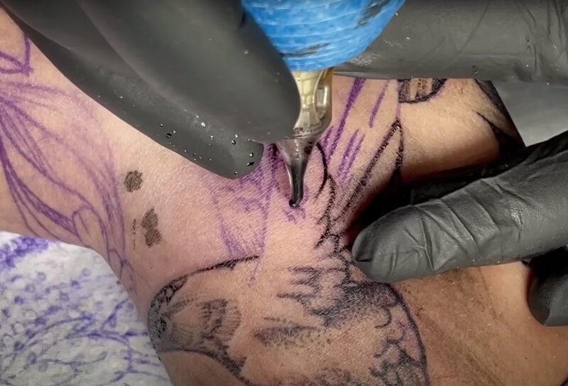 Hummingbird tattoo