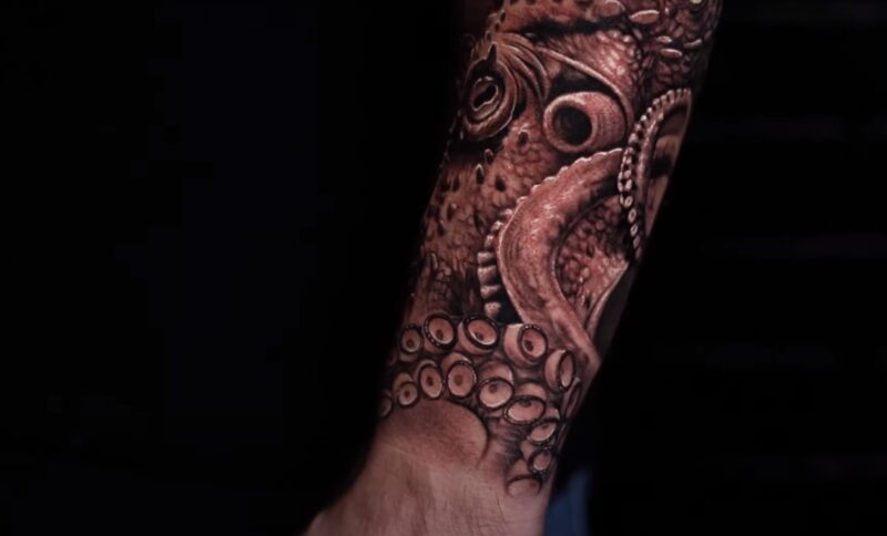 Octopus tattoo