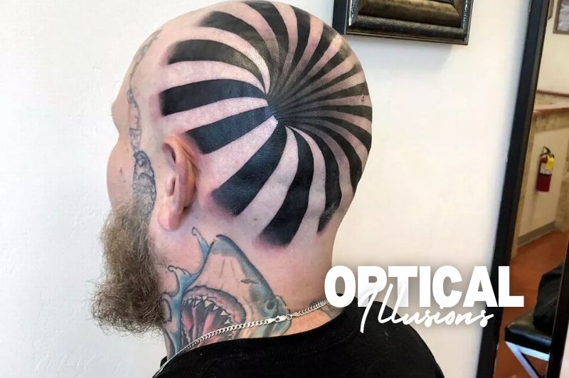 Optical Illusion Tattoos