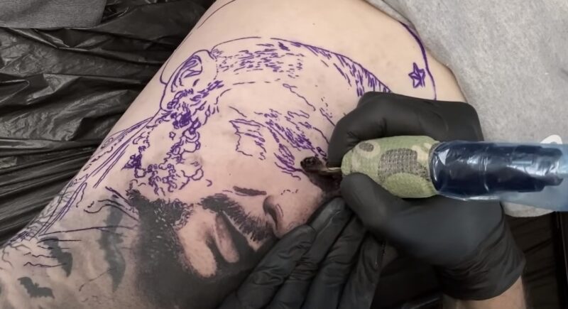 Portrait tattoo