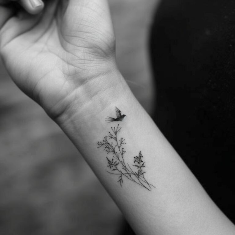 Unique Minimalistic Tattoo
