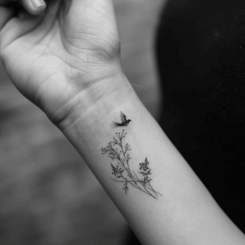 Unique Minimalistic Tattoo