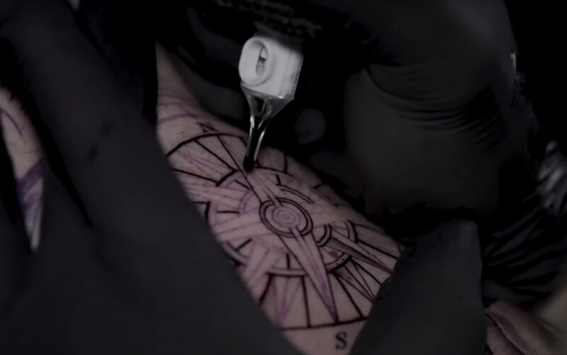 compass tattoo